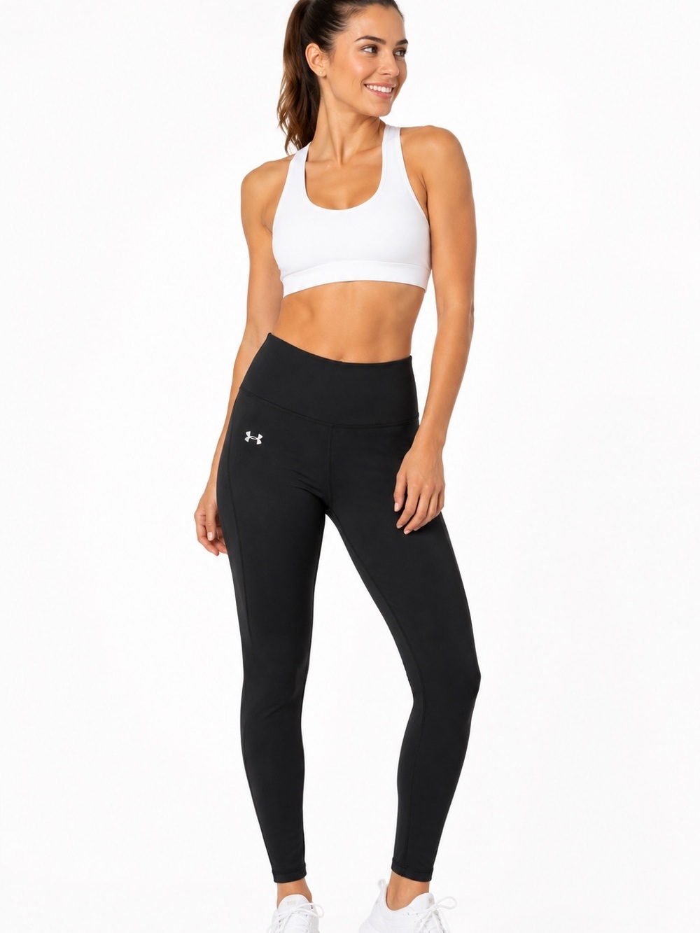 Under Armour Black Coldgear Fitted Pants